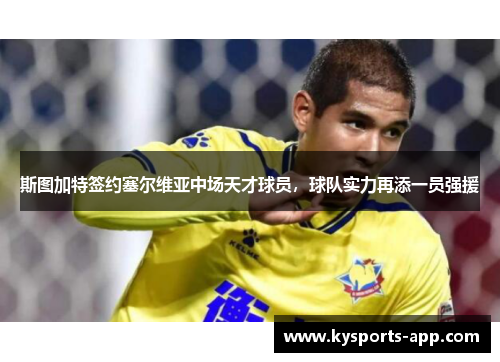 斯图加特签约塞尔维亚中场天才球员，球队实力再添一员强援